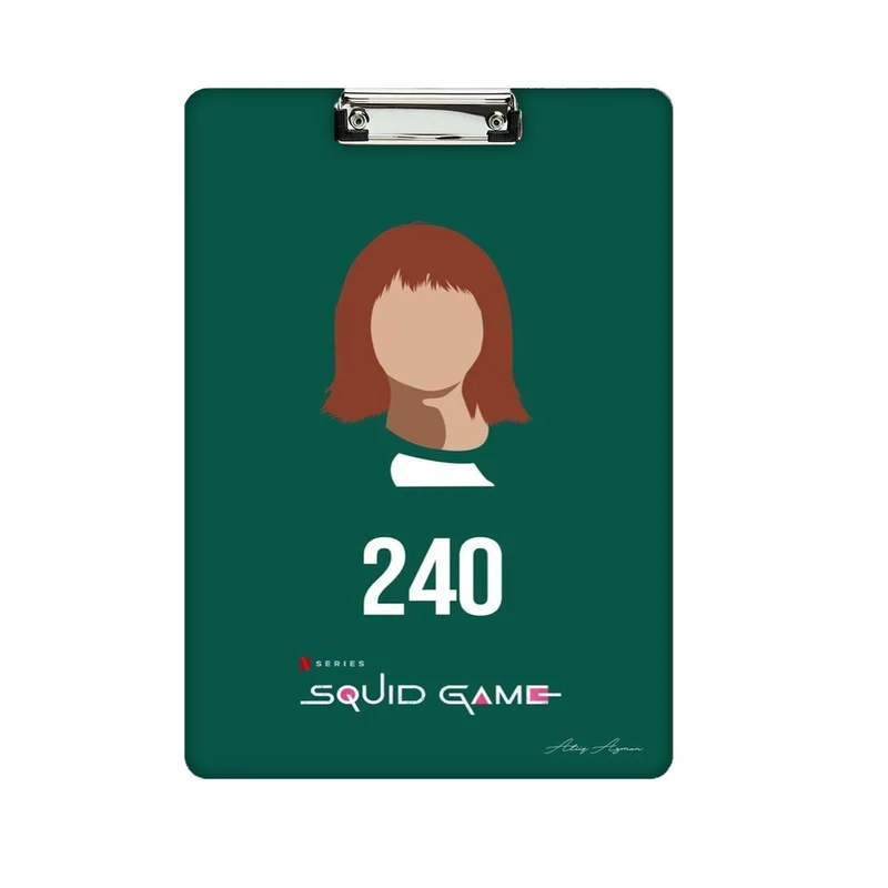 تخته شاسی مدل Squid game کد 2233 سایز A4