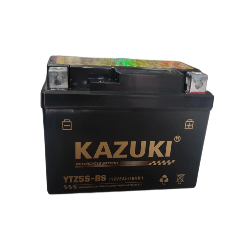 باتری موتورسیکلت کازوکی مدل 12 ولت 5 آمپر 12v5ah