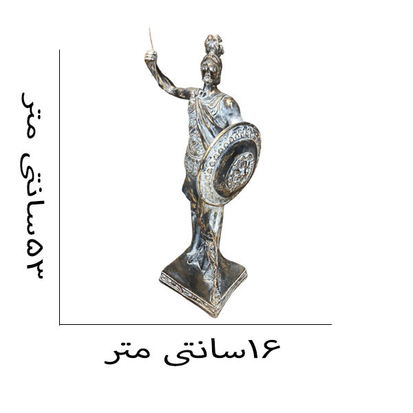 مجسمه دنیا دکوری سرمد مدل سرباز رومی