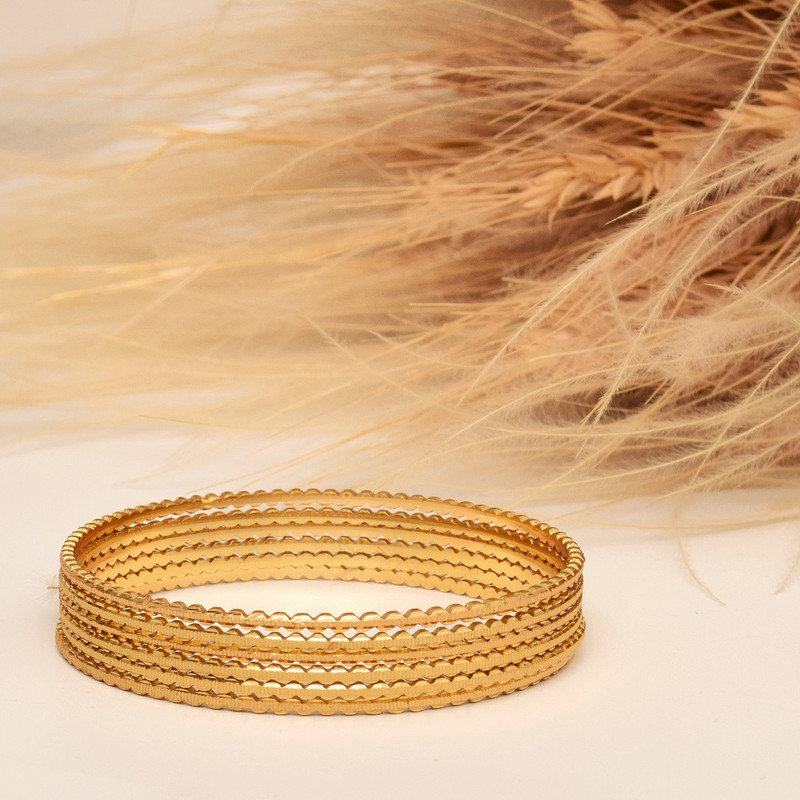 النگو زنانه کد AL1032_4 بسته 6 عددی