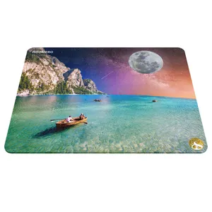 Hoomero Beach and moon A3293 Mousepad