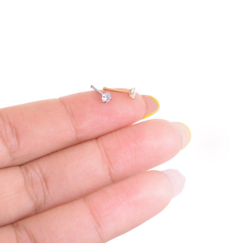 پیرسینگ بینی زنانه پایتخت مدل PS633 پیرسینگ بینی زنانه پایتخت مدل PS633