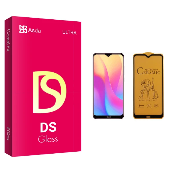 برای محافظ صفحه نمایش سرامیکی آسدا مدل DS مناسب برای گوشی موبایل شیائومی Redmi 8A