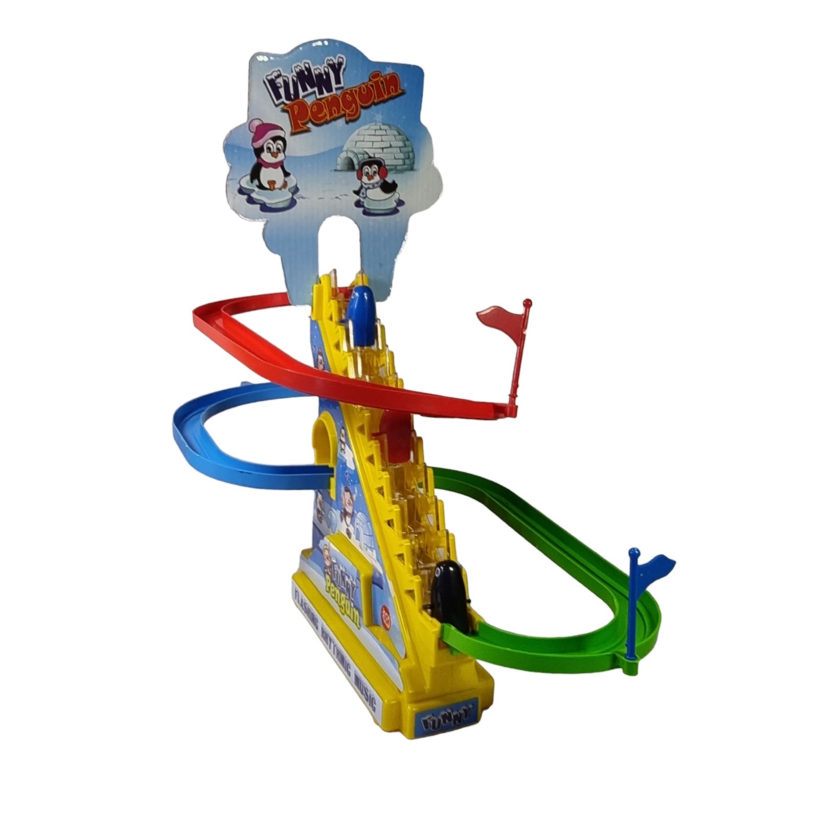 اسباب بازی مدل پله برقی پنگوئن -  - 1