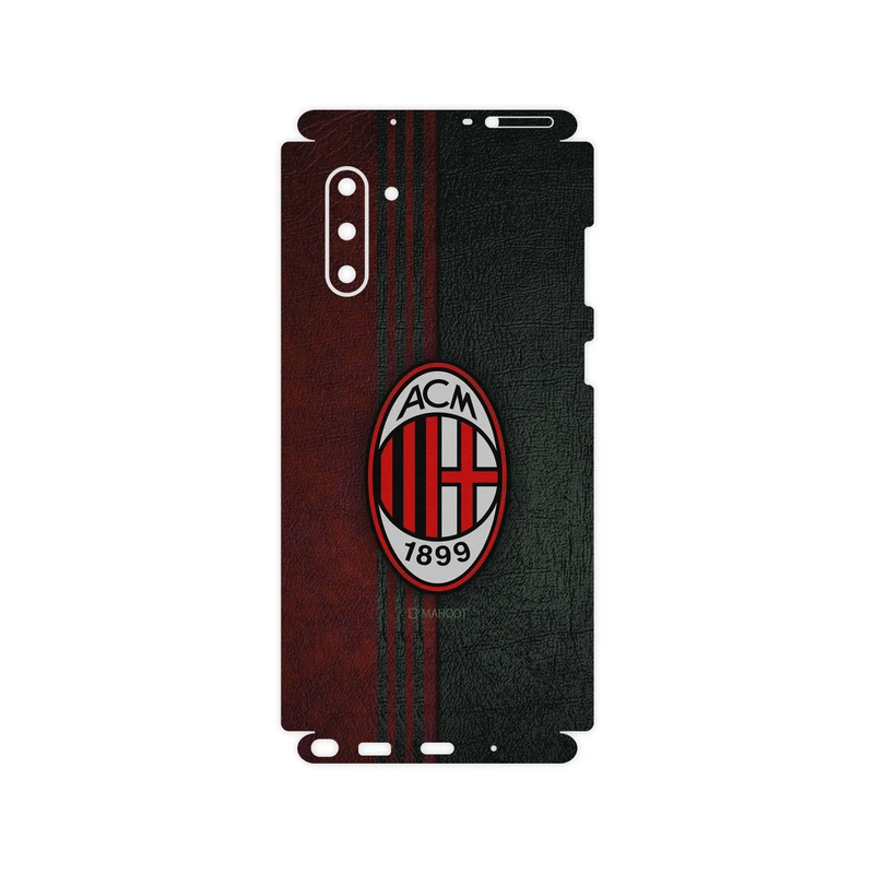 برچسب پوششی ماهوت مدل AC-Milan-FC-FullSkin مناسب برای گوشی موبایل سامسونگ Galaxy Note10