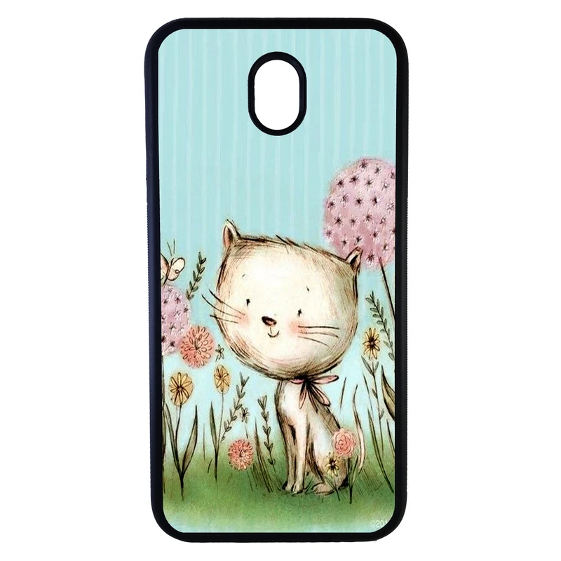 کاور طرح گربه کد 1105408610 مناسب برای گوشی موبایل سامسونگ galaxy j7 pro