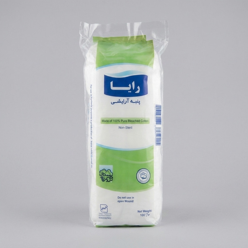 پنبه آرایشی رایا مدل AM-1 وزن 100 گرم