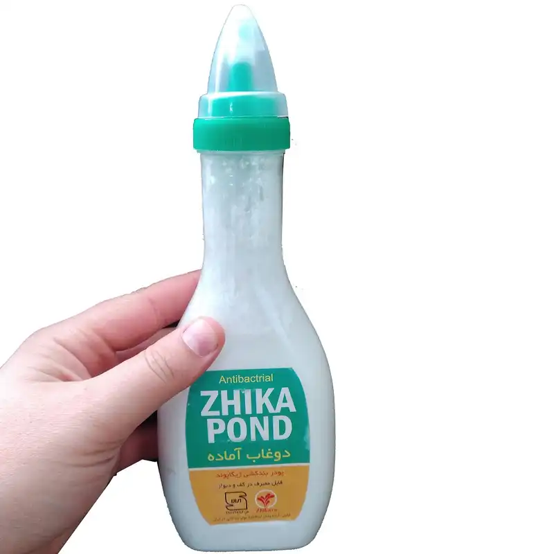 دوغاب آماده آنتی باکتریال ژیکاوا کد 201 وزن 400 گرم