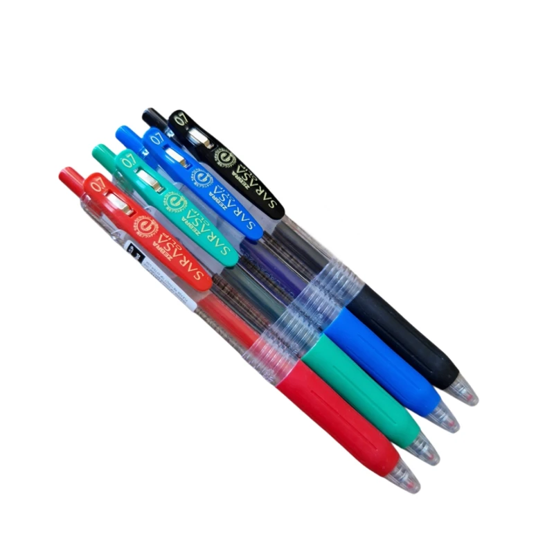 ست خودکار و روان نویس 0.7 میلی متری زبرا مدل ساراسا مجموعه چهار عددی