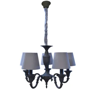 لوستر 5 شعله مدل کلاسیک