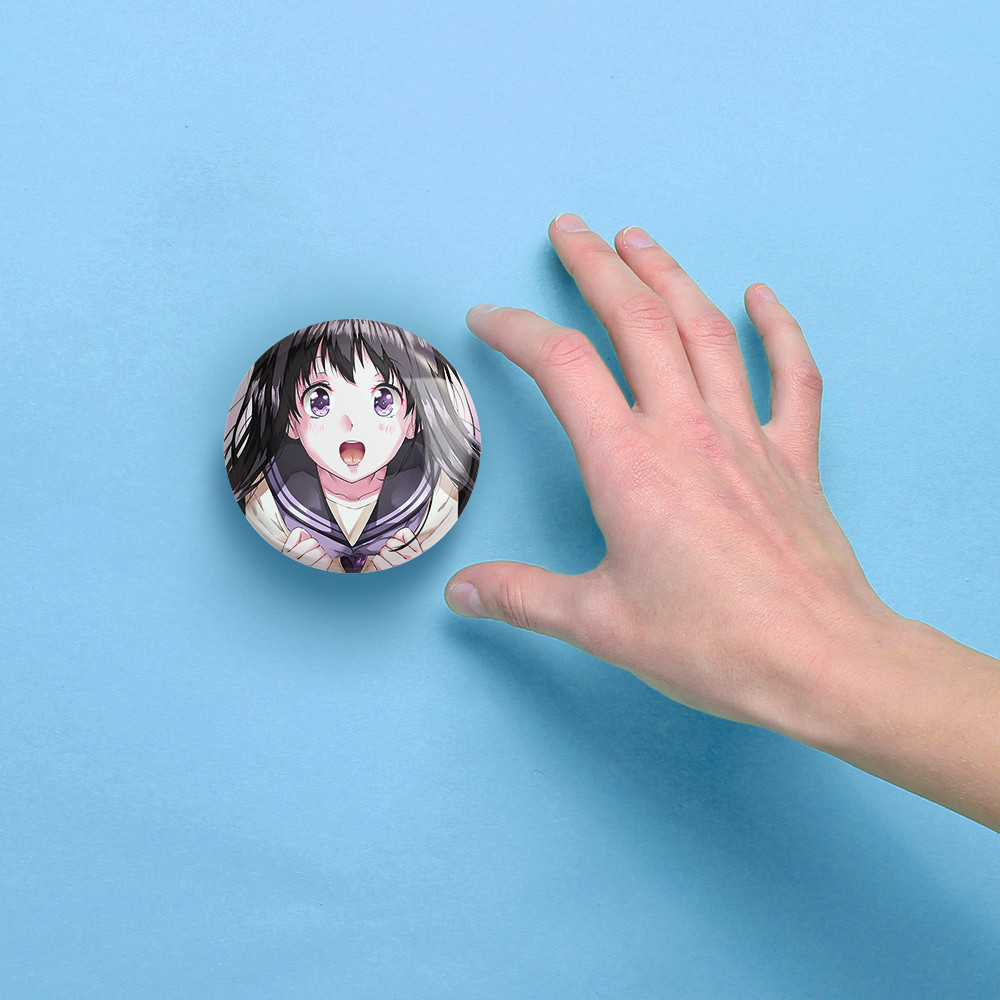 آینه جیبی خندالو مدل چیتاندا انیمه هیوکا Hyouka  کد 17063