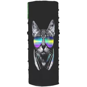 دستمال سر و گردن مدل گربه کد A75