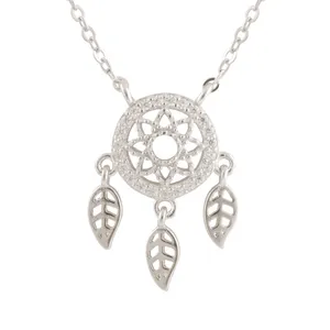 گردنبند نقره زنانه مدل دریم کچر کد N3409