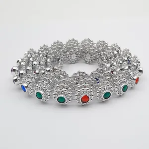 ریسه نگین مدل شکوفه طرح رزین کد RS04 کد 2m