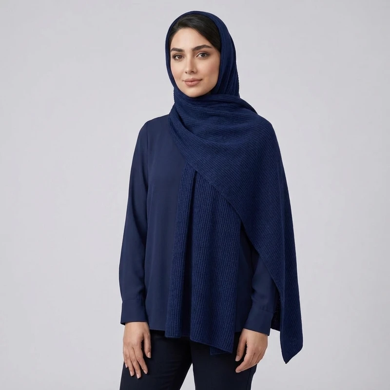 شال زنانه مدل مینیمال کد S004-9