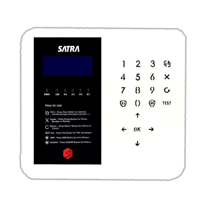 سیستم امنیتی دزدگیر ساترا مدل 3S-Sp2