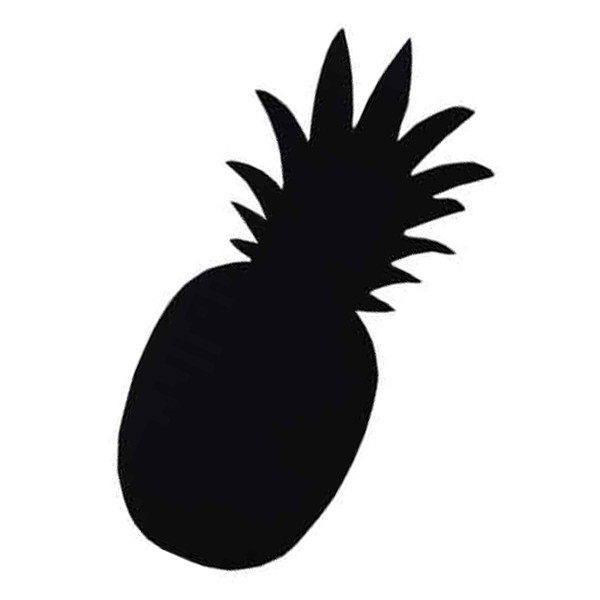 تخته سیاه طرح آناناس سایز 25×11سانتی متر