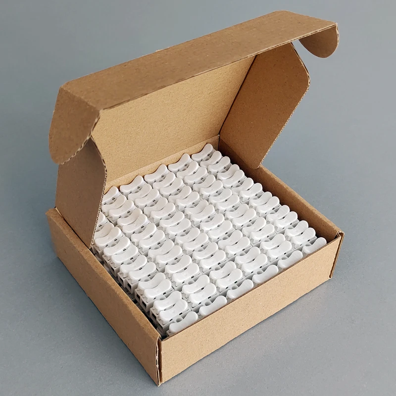 عکس شماره 4 : ترمینال فشاری دیجی الکتریک مدل دو کانال کد dgt20 بسته 125 عددی