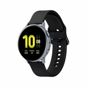 MAHOOT Matte-Silver Cover Sticker for Samsung Galaxy Watch Active 2 44mm Smartwatch