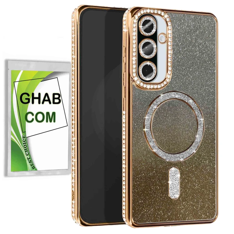 کاور قاب کام مدل NGSHI طرح نگین دار مناسب برای گوشی موبایل سامسونگ Galaxy A17 