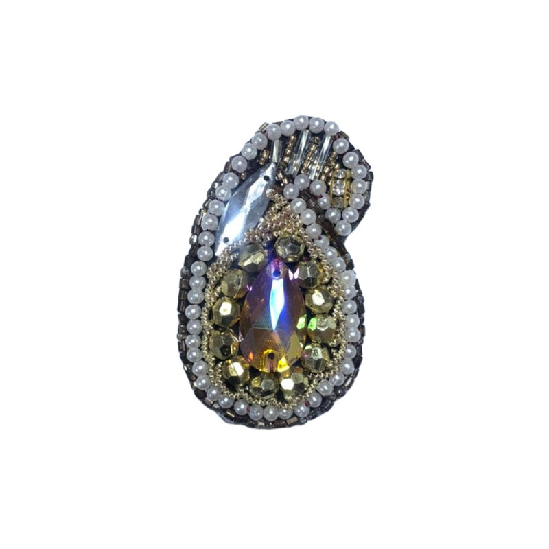 گل سینه زنانه مدل جقه