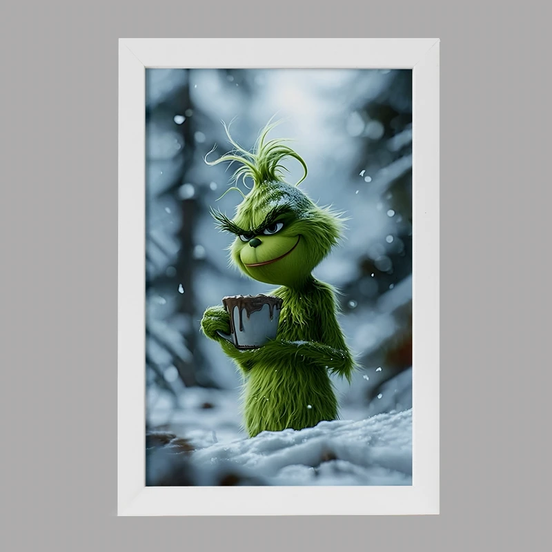 تابلو خندالو مدل گرینچ (Grinch) کد F8316