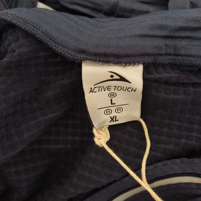 عکس شماره 2 : تی شرت ورزشی آستین بلند زنانه اکتیو تاچ مدل نیم زیپ کد 20786595