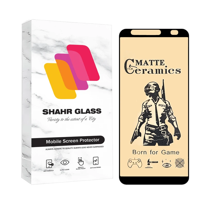 محافظ صفحه نمایش شهر گلس مدل CERMAS مناسب برای گوشی موبایل سامسونگ Galaxy A8 Plus / Galaxy A6 Plus / Galaxy J8 / Galaxy J4 Plus / Galaxy J4 Core / Galaxy J8