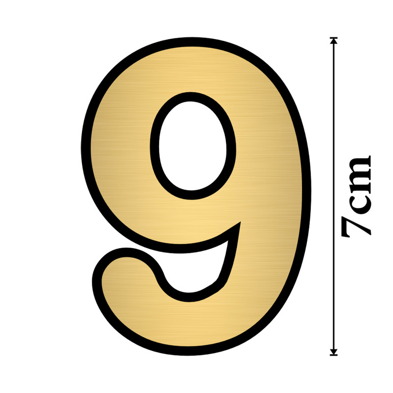 تابلو نشانگر مستر راد طرح پلاک واحد شماره 9 کد B-G 09