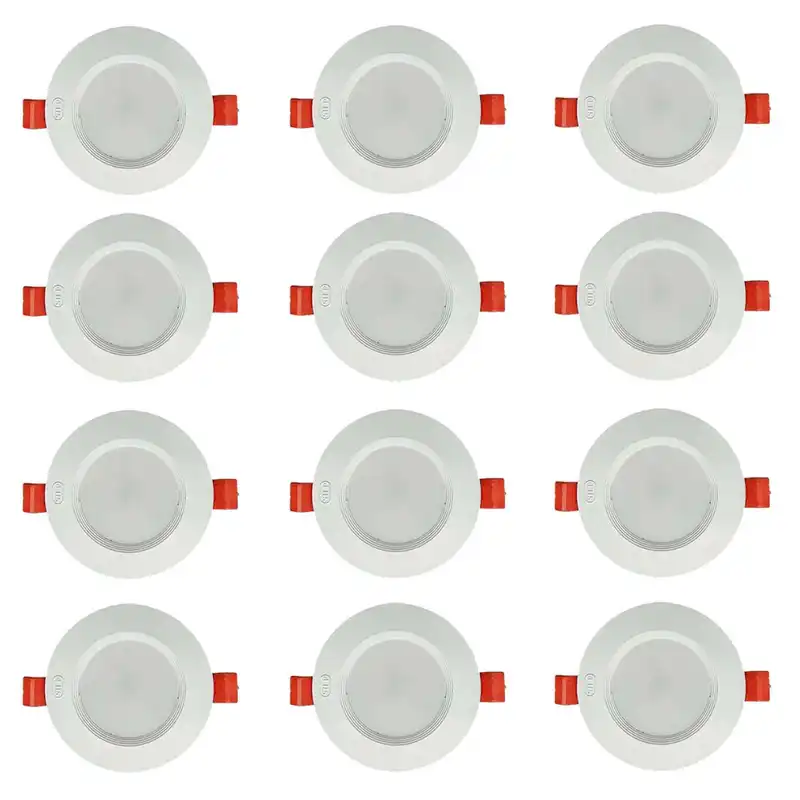 چراغ هالوژن 7 وات شاهچراغ مدل روناک بسته 12 عددی