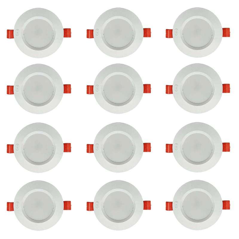 چراغ هالوژن 7 وات شاهچراغ مدل روناک بسته 12 عددی