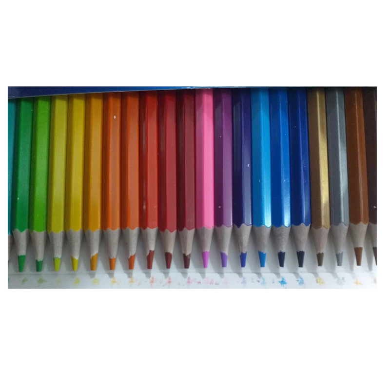 مداد رنگی 24 رنگ کرونا مدل مینیون کد 001