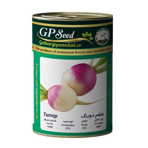 بذر شلغم دو رنگ گلبرگ پامچال مدل GP100g-32
