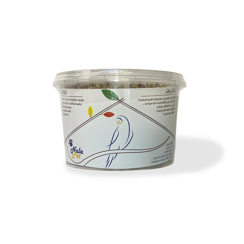 غذای پرنده عروس هلندی مدل هفت مغز وزن 500 گرم