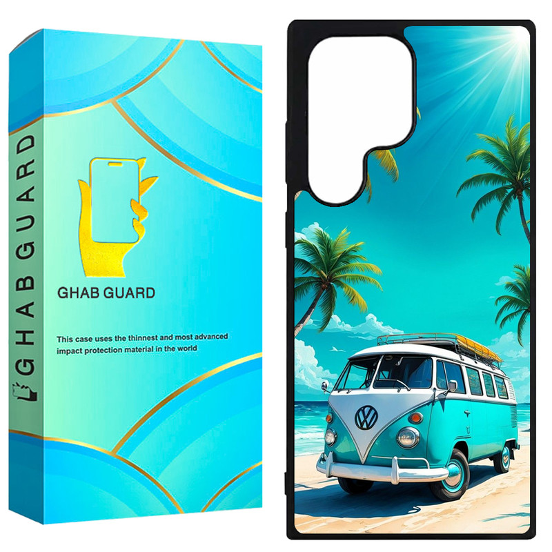 کاور قاب گارد طرح ماشین مدل GCHPS22U مناسب برای گوشی موبایل سامسونگ Galaxy S22 Ultra 5G