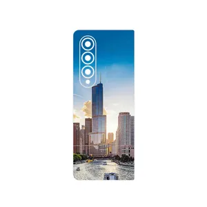 MAHOOT City of Chicago Cover Sticker for Samsung Galaxy Z Fold4