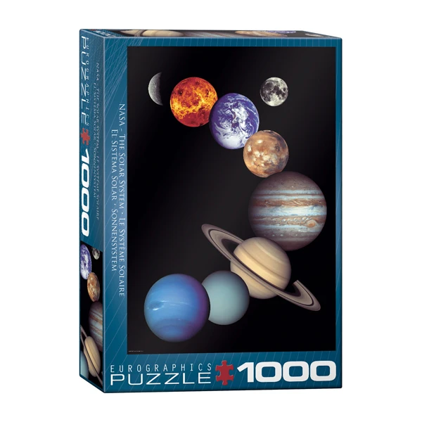 پازل 1000 تکه یوروگرافیکس پازلز مدل 0100 NASA The Solar System