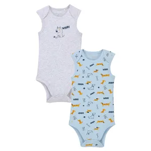 بادی بدون آستین نوزادی ایمپی دیمپی مدل SEP-MODSAZ00211 مجموعه 2 عددی