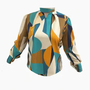 بلوز آستین بلند زنانه مدل چین دار