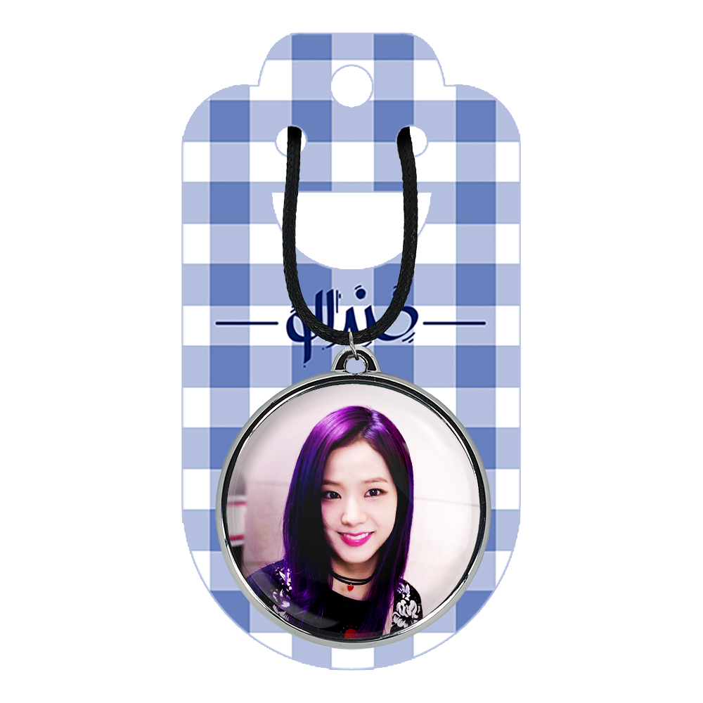 گردنبند خندالو مدل جیسو بلک پینک کد 1419414199