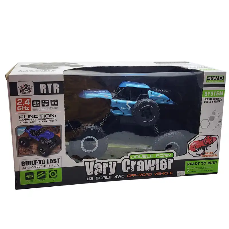 ماشین بازی کنترلی مدل 4 چرخ متحرک آفرود طرح فنردار