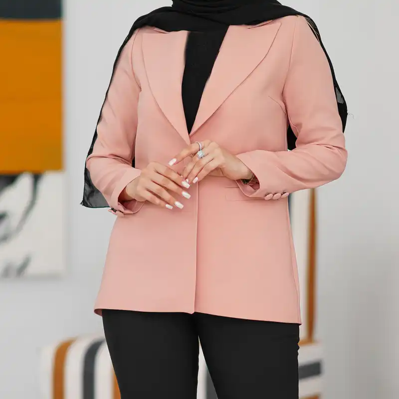 مانتو کتی  زنانه السانا مدل پرتو کد 155816