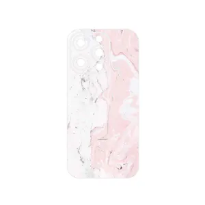 MAHOOT Blanco_Pink_Marble Cover Sticker for Apple iPhone 14 Pro