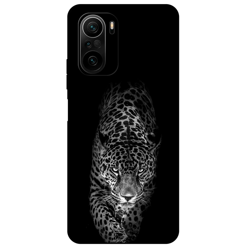 کاور مگافون طرح پلنگ مدل 1879 مناسب برای گوشی موبایل شیائومی Poco F3 / Redmi K40 / K40 Pro