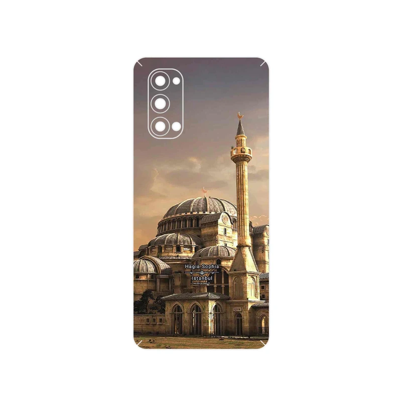 برچسب پوششی ماهوت مدل Hagia Sophia Mosque مناسب برای گوشی موبایل اپو Reno4 Pro 5G