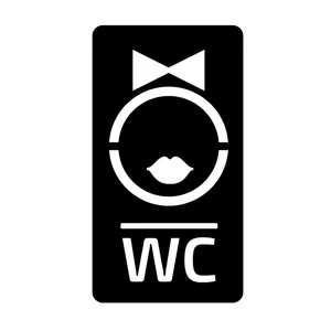 تابلو راهنما طرح سرویس بهداشتی کد WC2-5-P