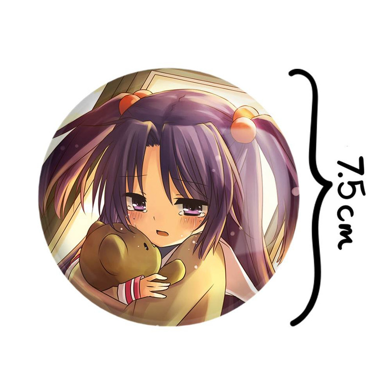 آینه جیبی خندالو مدل کوتومی انیمه کلند Clenned  کد 22399