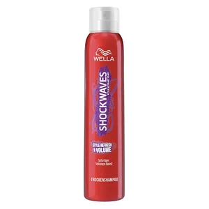 اسپری شامپو خشک ولا مدل SHOCKWAVES STYLE & VOLUME حجم 180 میلی لیتر