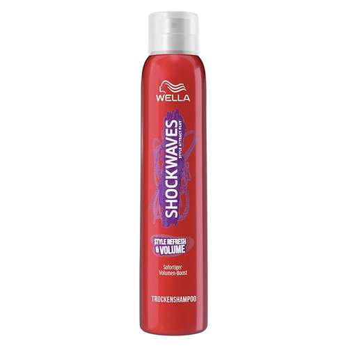 اسپری شامپو خشک ولا مدل SHOCKWAVES STYLE & VOLUME حجم 180 میلی لیتر