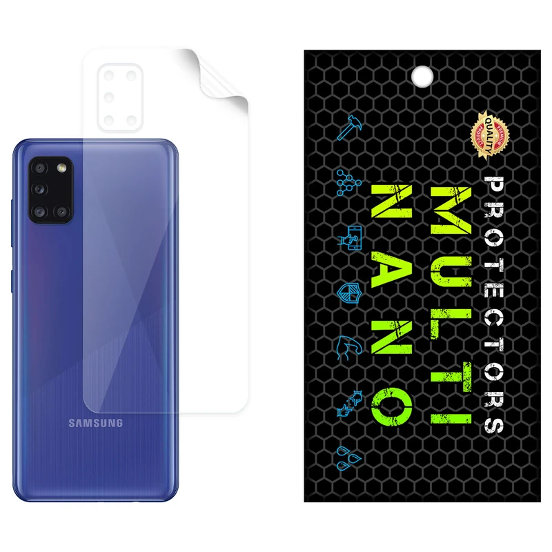 محافظ پشت شفاف نانو هیدروژل مولتی نانو مدل X-F1T مناسب برای گوشی موبایل سامسونگ Galaxy A31